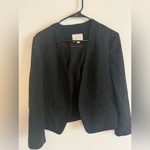 The Loft Polka Dot Blazer Size Medium